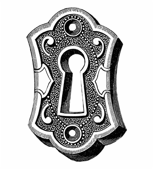 (image of keyhole)